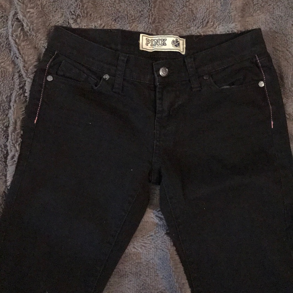 Pink Victoria Secret Jeans - Picture 2 of 7